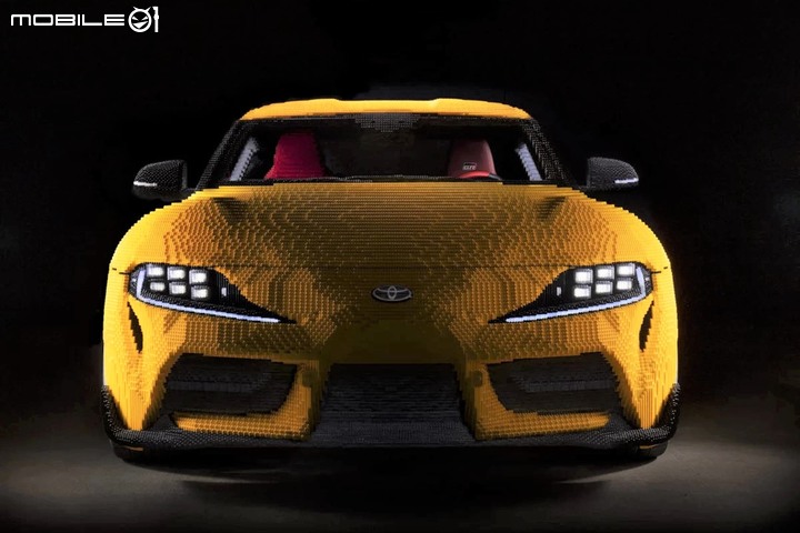 【1:1樂高模型】Toyota慶祝Supra車系誕生35週年,與樂高合作推出1:1的GR Supra!