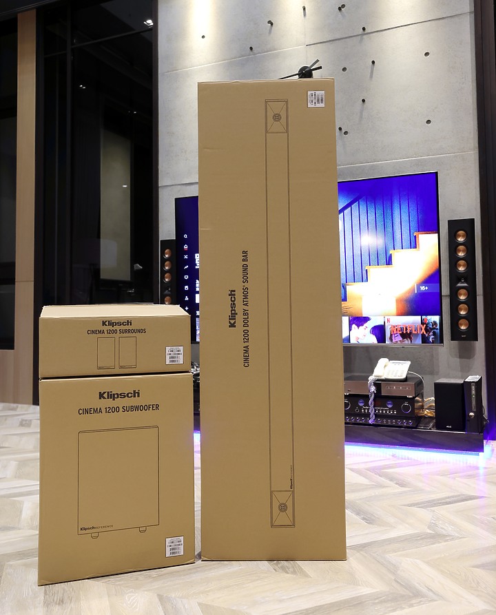 KLIPSCH Cinema 1200 5.1.4 Dolby Atmos Sound Bar 聲霸、簡易開箱 【冠頭哥全台首發】