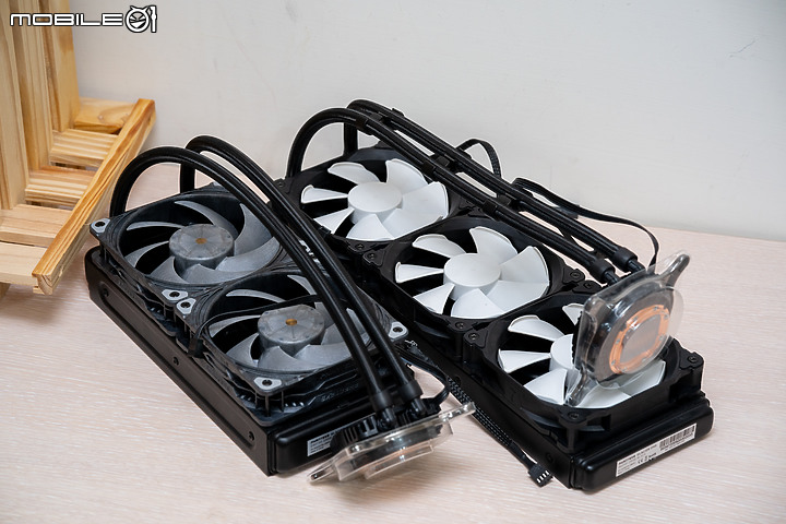 點我看大圖 高性能新選擇PHANTEKS GLACIER ONE 240T30 & T30-120高壓扇開箱測試