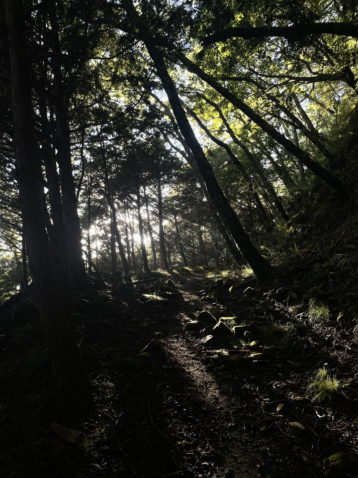 點我看大圖 被悶壞的半日包場南湖大山第一人稱POV SKYRunning