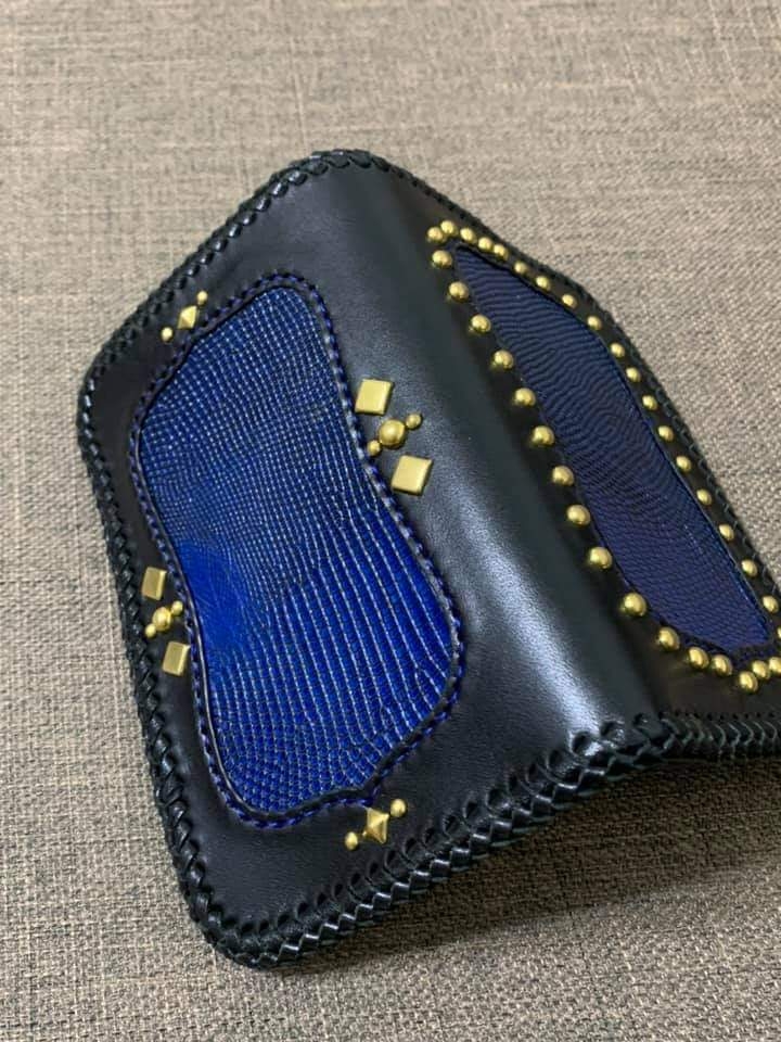 Welling leather_lizard and snake wallet