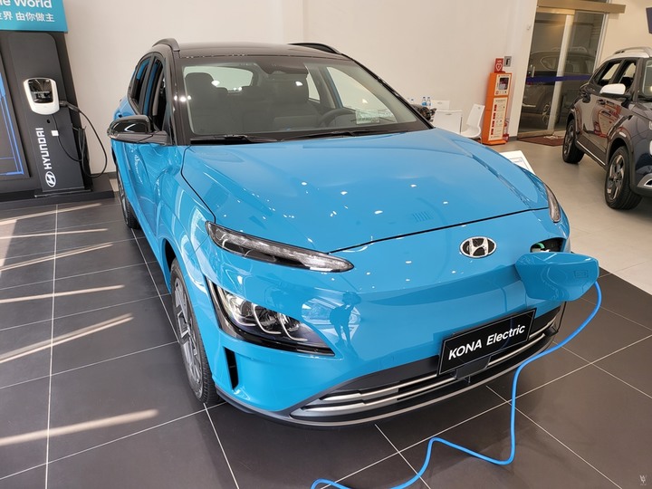 現代Kona Electric 最便宜的CUV電動車 靜態賞車