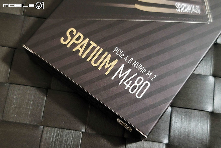 點我看大圖 PCIe Gen4 SSD 衝一波!MSI Spatium M480 入手心得分享