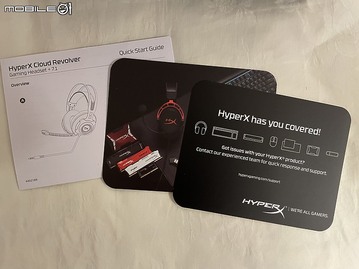 新週邊入手 HyperX Cloud Revolver 7.1 簡單開箱