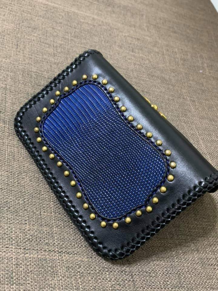 Welling leather_lizard and snake wallet