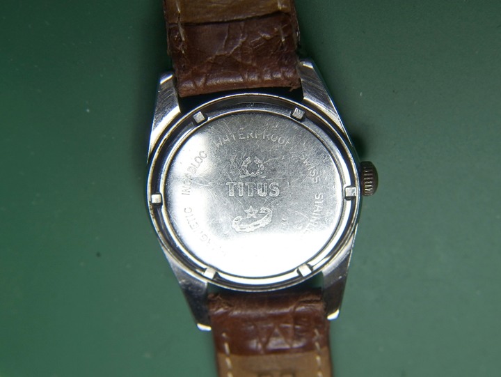 自娛玩修錶 - 天長地久: 鐵達時TITUS DE LUXE 21 Jewels (Case MOD. 5486/Venus cal. 227)