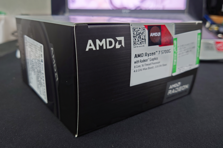 點我看大圖 (心得)簡單測試一些R7 5700G的相關表現(能耗、搭卡4K遊戲等......)