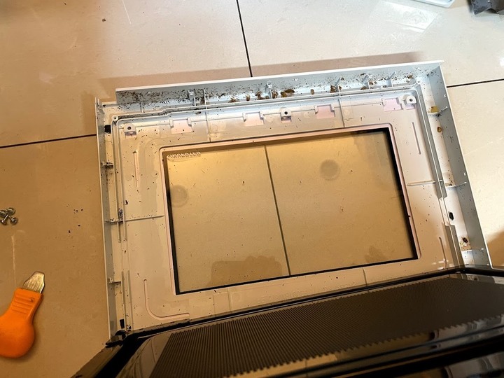 Panasonic NN-GD37H 微波爐故障 DIY 維修 + 詳細清潔