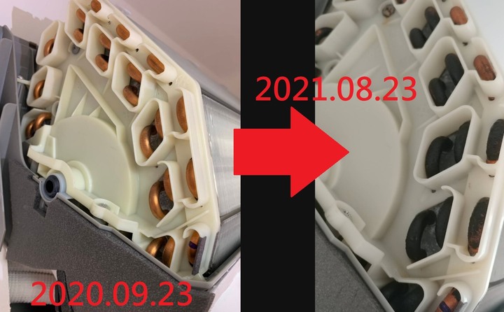 大金冷氣銅管沼氣侵蝕??