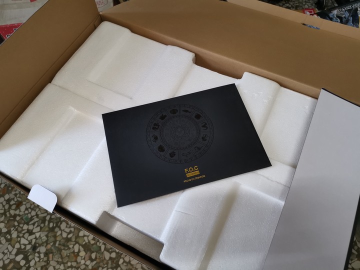 【開箱】FOC聖鬥士系列 古代的鬥士 天秤座童虎 GK豪華EX版帶特典