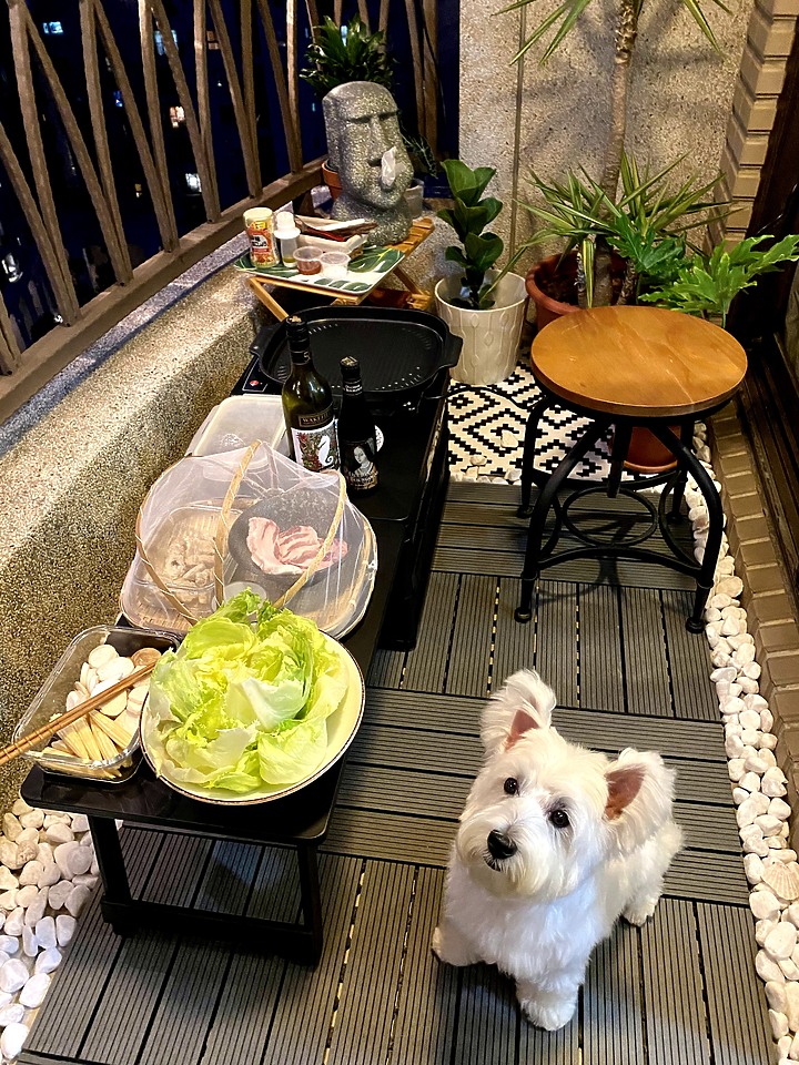點我看大圖 小資夫妻零裝潢的家【小陽台改造篇】
