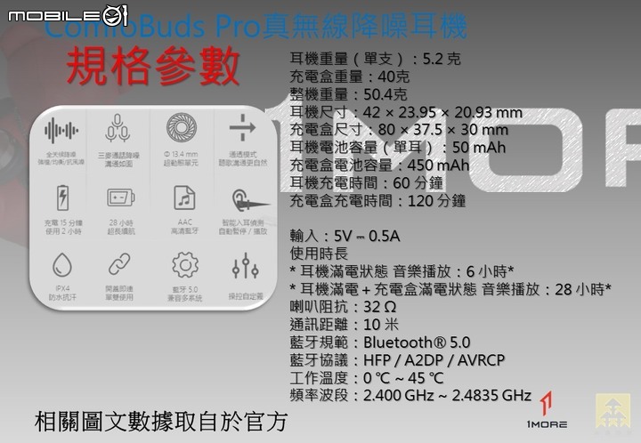 【1MORE ComfoBuds Pro主動降噪耳機-讓你躁動 無止靜】