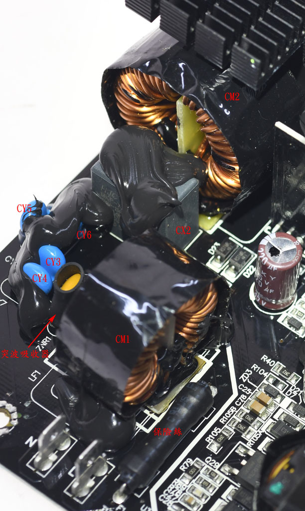 Corsair RM1000X 1000W金牌全模組化電源開箱