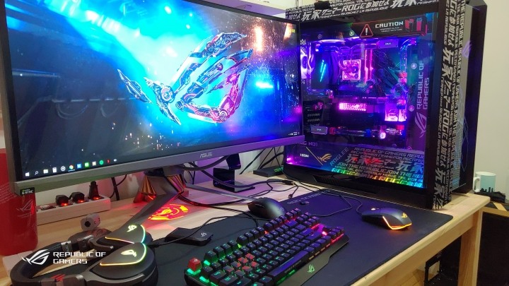 ROG & EKWB信仰電腦自組升級分享。
