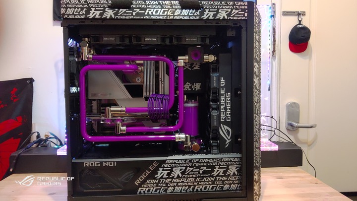 ROG & EKWB信仰電腦自組升級分享。