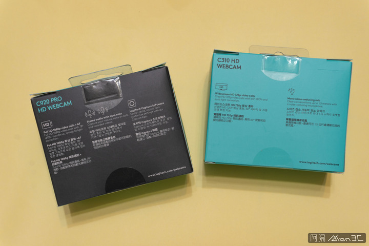 「開箱」Logitech 羅技 C920 Pro & C310 - 軟體功能相當方便