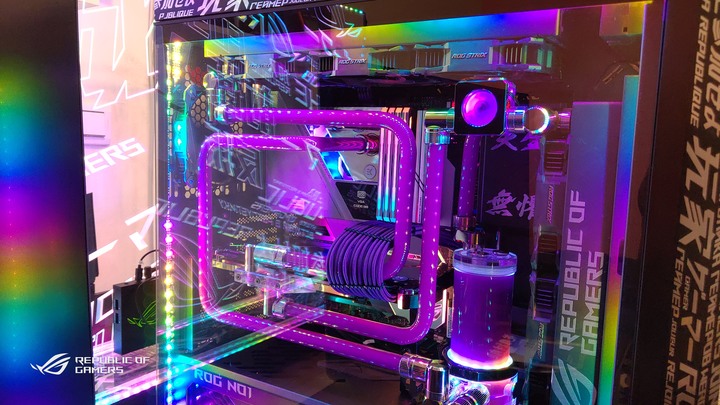 ROG & EKWB信仰電腦自組升級分享。