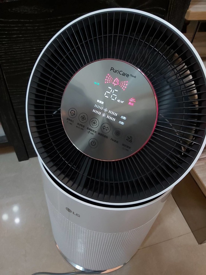 氣喘人空氣清淨機心得 LG PuriCare 360°空氣清淨機