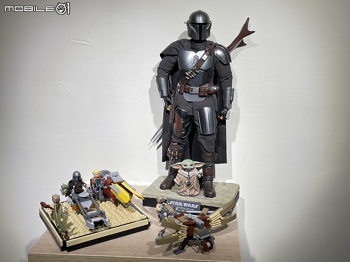 HotToys TMS015 曼達洛人 與 格羅古 1/6 開箱