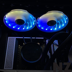 NZXT X53RGB 改裝 貓扇／SADES高轉扇／九州風神實測！