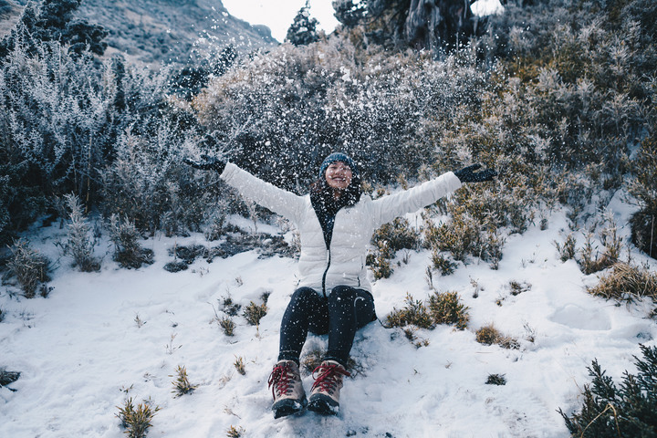點我看大圖 (雲海 雪景分享) 雪山主峰、 南湖大山、合歡山浪漫公路、奇萊北峰