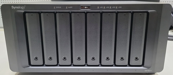 Synology群暉DS1815+故障更換DS1821+紀錄