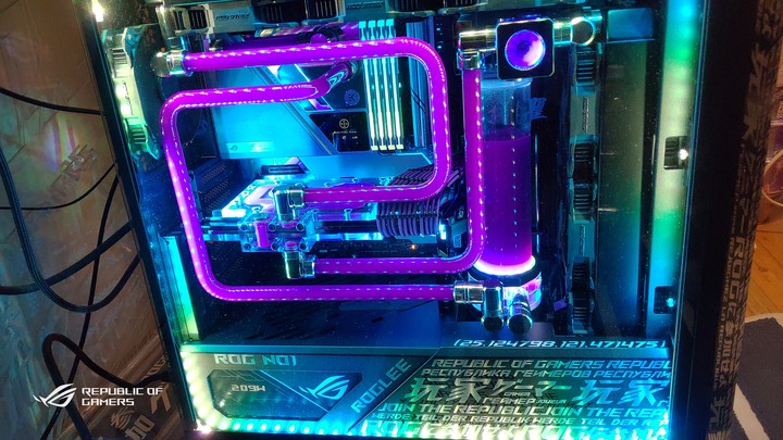ROG & EKWB信仰電腦自組升級分享。