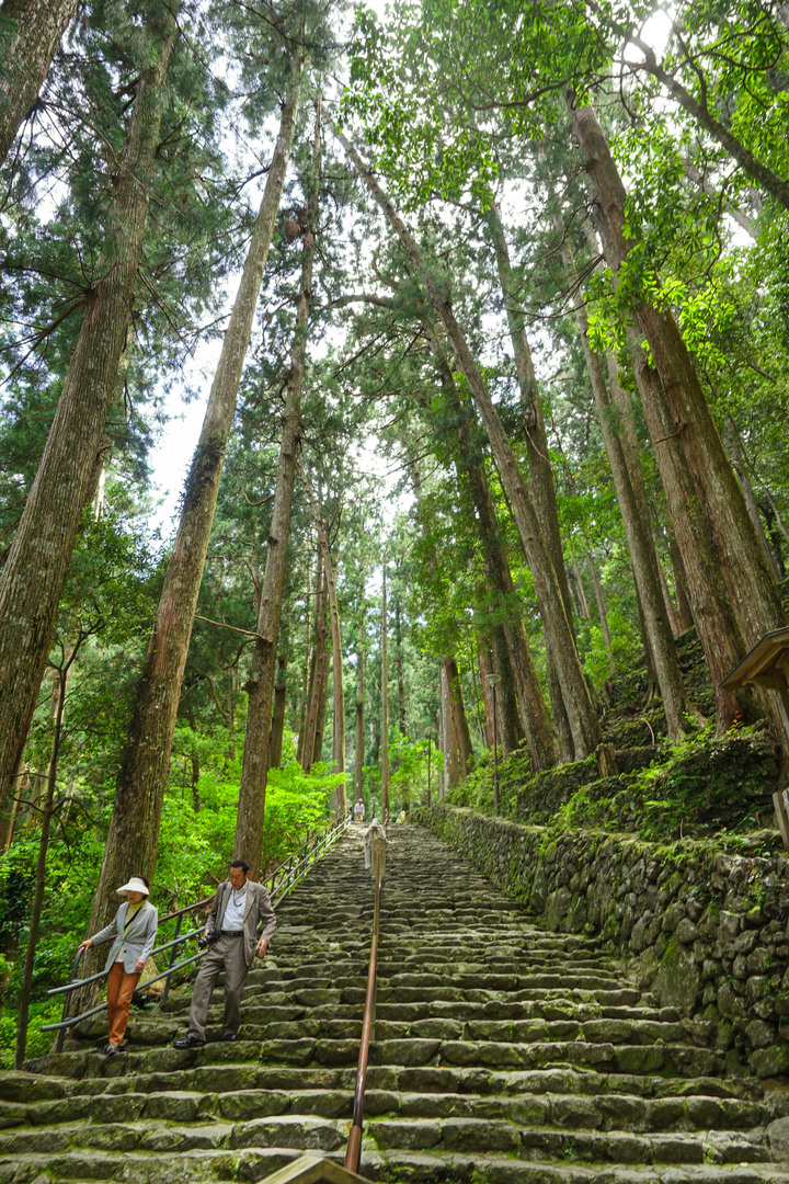 紀伊半島自駕遊-世界遺產巡禮2/4(本州最南端、潮岬、熊野古道、那智瀑布、日本第一大鳥居、伊勢神宮、夫妻岩)