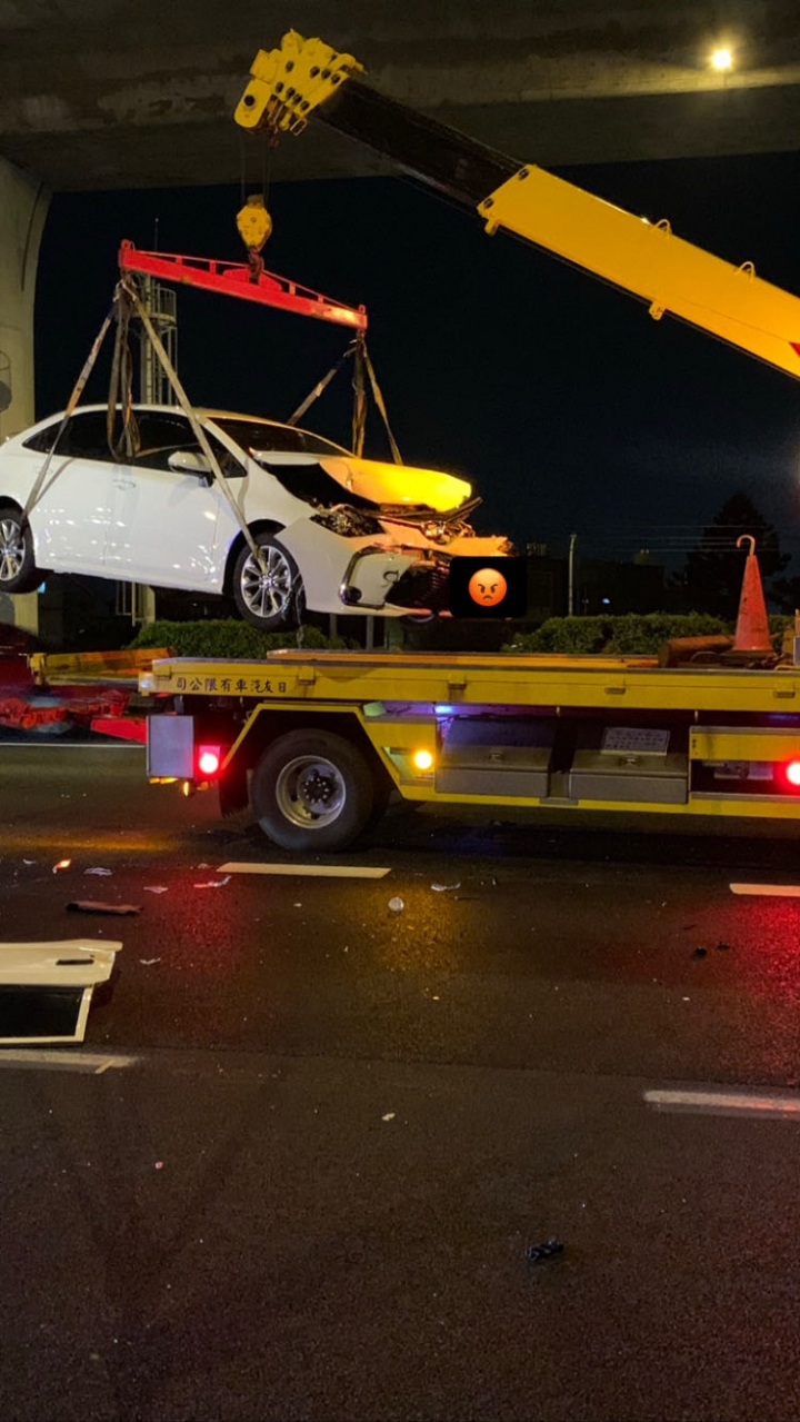 牽車兩個月被後車追撞