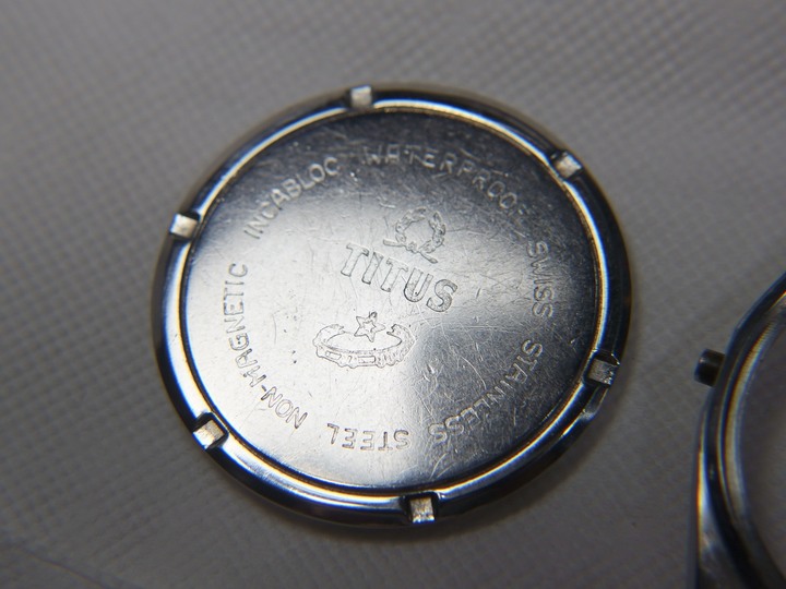 自娛玩修錶 - 天長地久: 鐵達時TITUS DE LUXE 21 Jewels (Case MOD. 5486/Venus cal. 227)