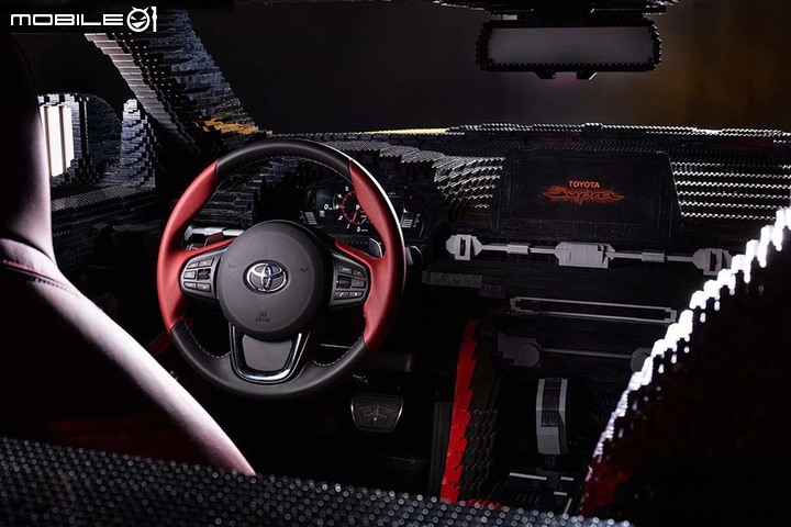 【1:1樂高模型】Toyota慶祝Supra車系誕生35週年,與樂高合作推出1:1的GR Supra!