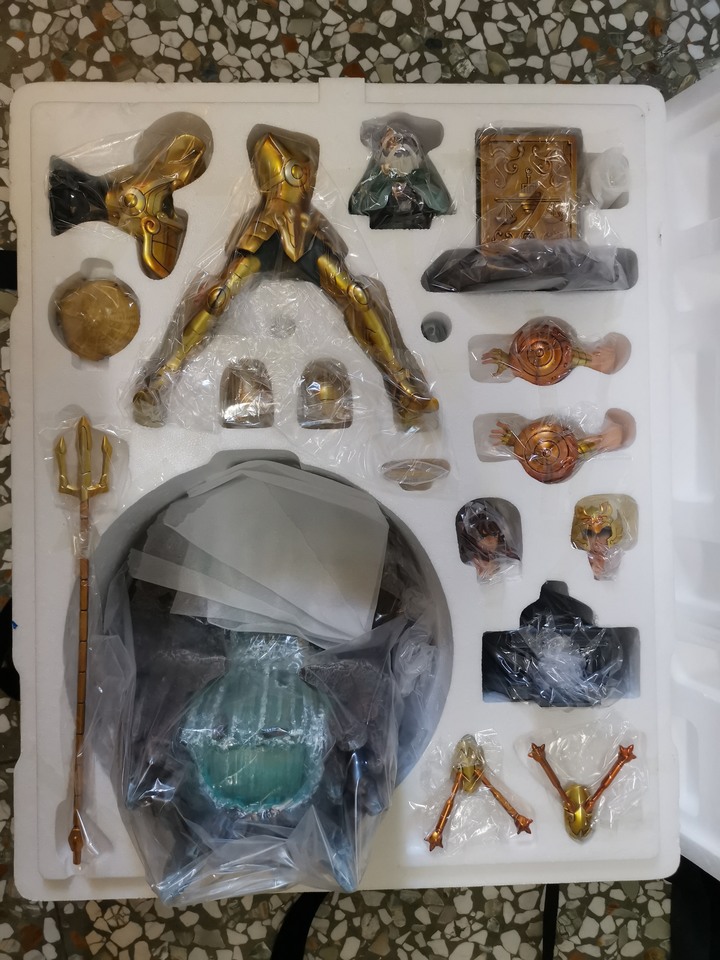 【開箱】FOC聖鬥士系列 古代的鬥士 天秤座童虎 GK豪華EX版帶特典
