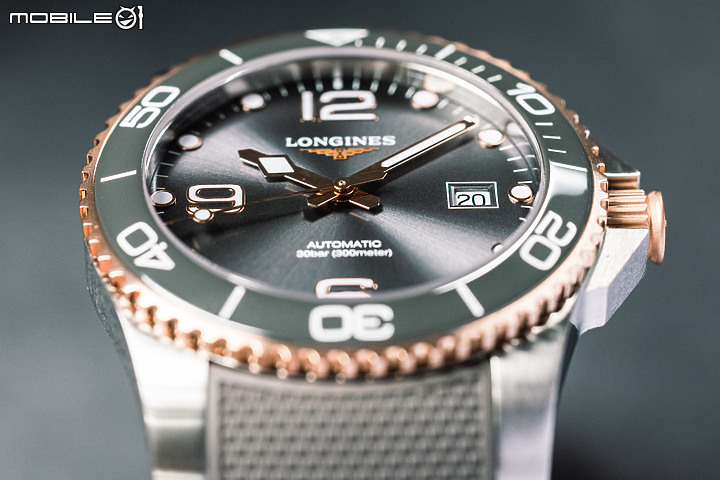 Longines HydroConquest 深海征服者系列|奢華浪鬼 雙金上腕!