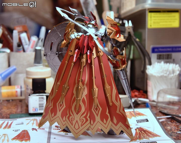 【作品分享】Figure-rise Standard 紅蓮騎士獸 金屬塗裝 製作全紀錄