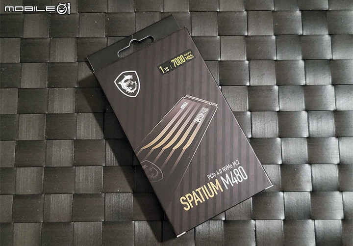 點我看大圖 PCIe Gen4 SSD 衝一波!MSI Spatium M480 入手心得分享