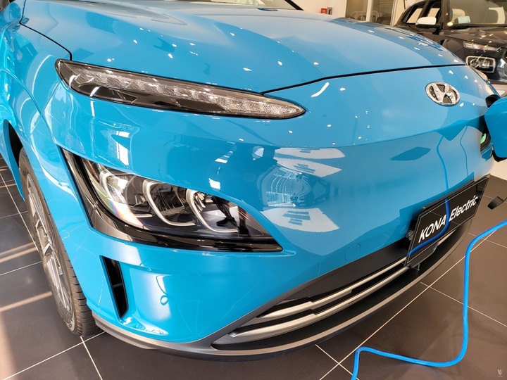 現代Kona Electric 最便宜的CUV電動車 靜態賞車