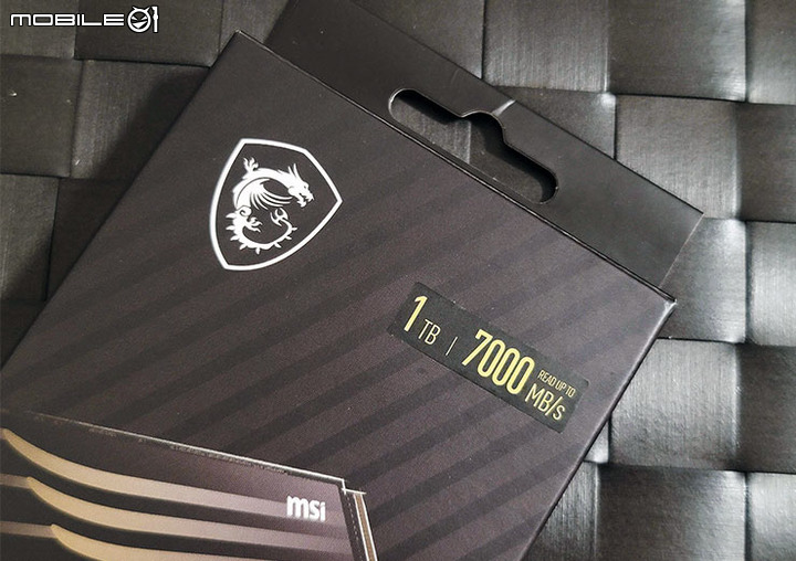 點我看大圖 PCIe Gen4 SSD 衝一波!MSI Spatium M480 入手心得分享