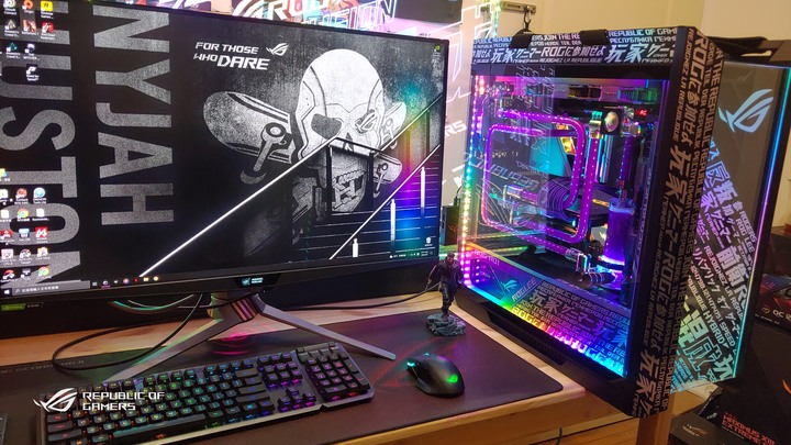 ROG & EKWB信仰電腦自組升級分享。