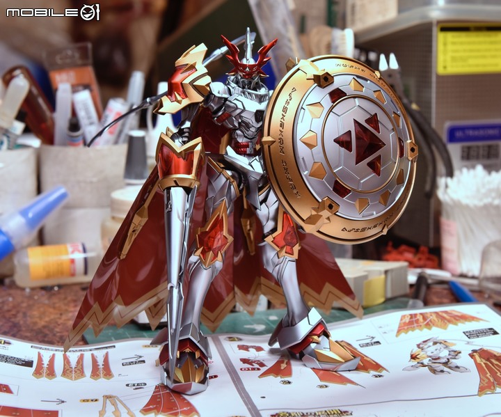 【作品分享】Figure-rise Standard 紅蓮騎士獸 金屬塗裝 製作全紀錄