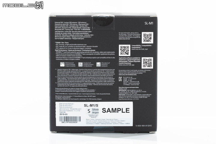 Sony TOUGH SL-M1 外接 SSD 開箱實測 以耐候設計提供安心儲存選擇