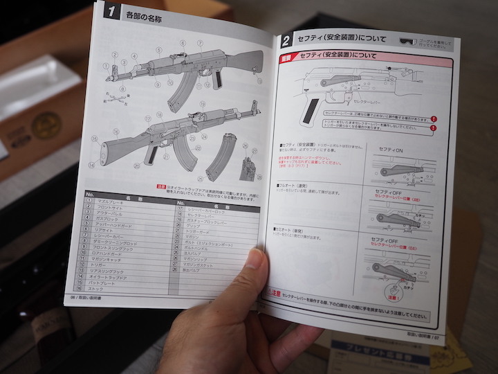 Tokyo Marui AKM 氣動空氣軟槍開箱