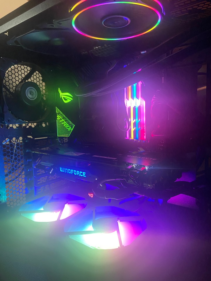 點我看大圖 新 ROG Strix LC II 360 ARGB 飛龍一體式水冷 開箱試用