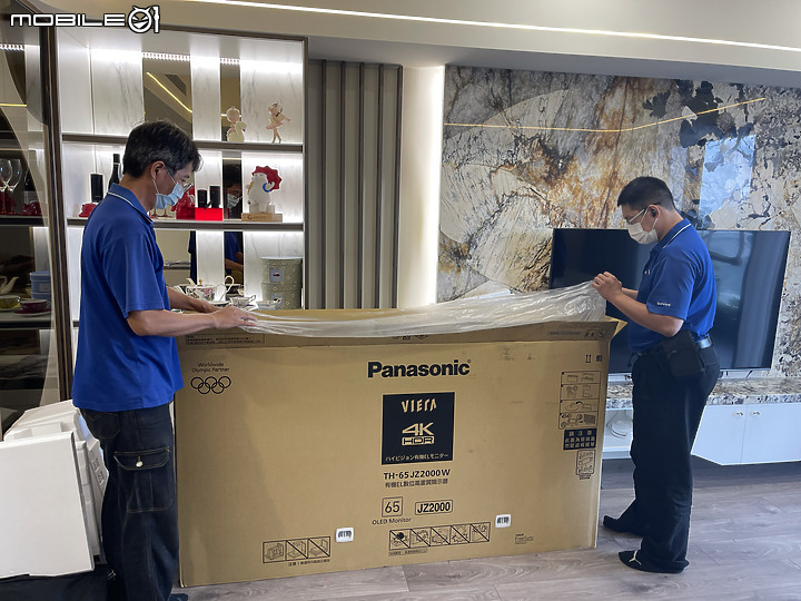 ★圓圓貓開箱體驗 ★旗艦 Panasonic JZ2000 OLED 4k 帶你遨遊東京奧運臨場感  開箱體驗