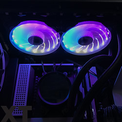NZXT X53RGB 改裝 貓扇／SADES高轉扇／九州風神實測！