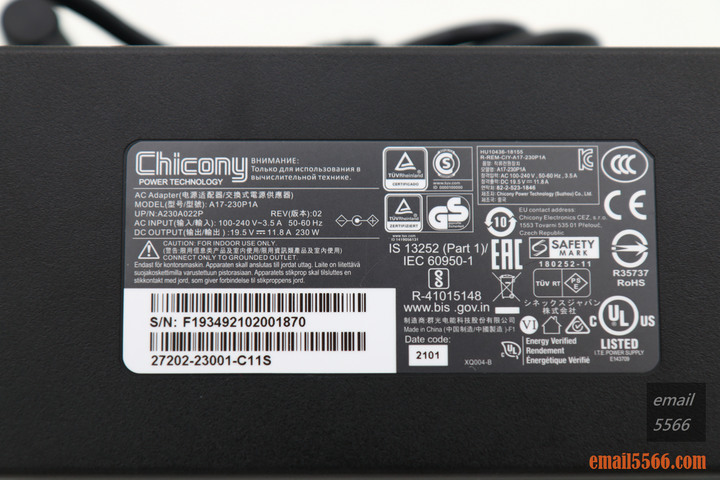 點我看大圖 技嘉 AORUS 15P 極速神鷹 電競筆電 開箱-3080顯卡電競、240Hz螢幕更新