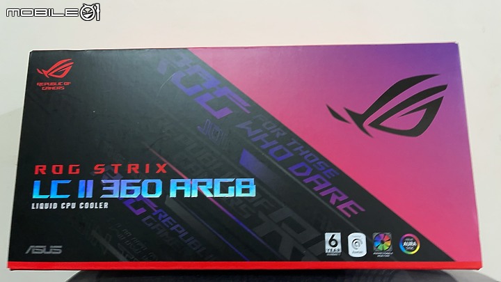 ROG STRIX LC II 360 ARGB 二代飛龍水冷開箱