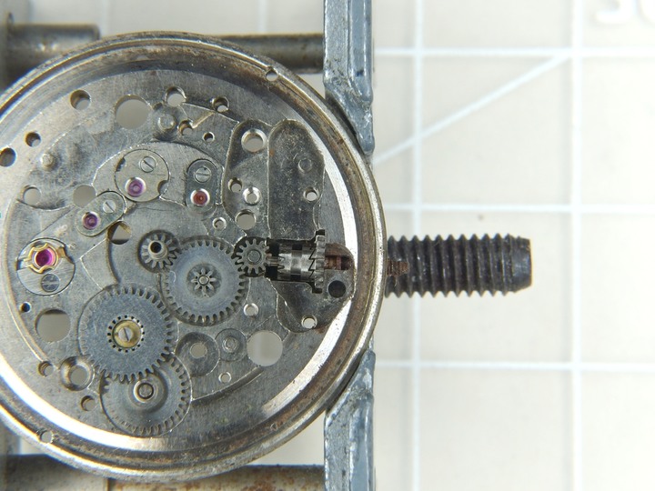 自娛玩修錶 - 天長地久: 鐵達時TITUS DE LUXE 21 Jewels (Case MOD. 5486/Venus cal. 227)