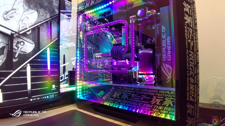 ROG & EKWB信仰電腦自組升級分享。