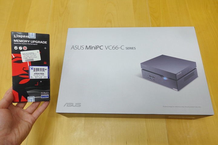 「開箱」ASUS VIVOMINI VC66 迷你小電腦