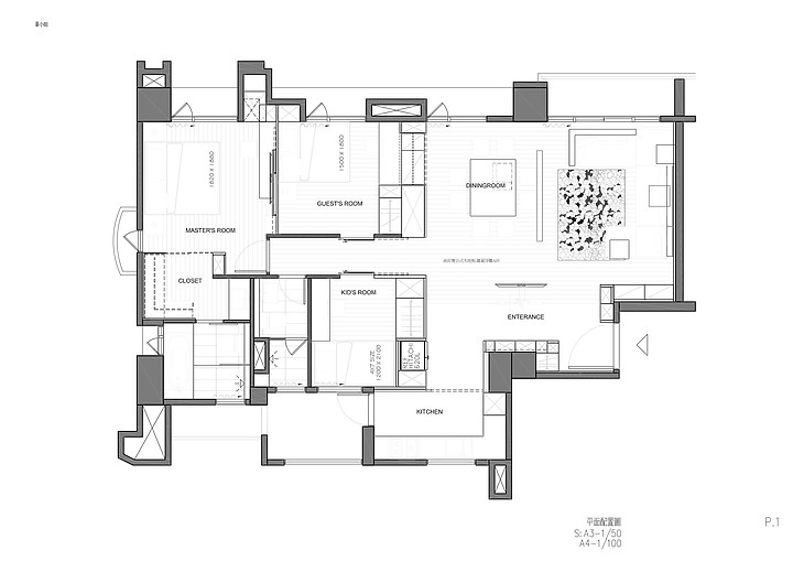 【毛胚屋】台中大雅四口之家──全齡通用宅，伴孩子成長的適應性空間